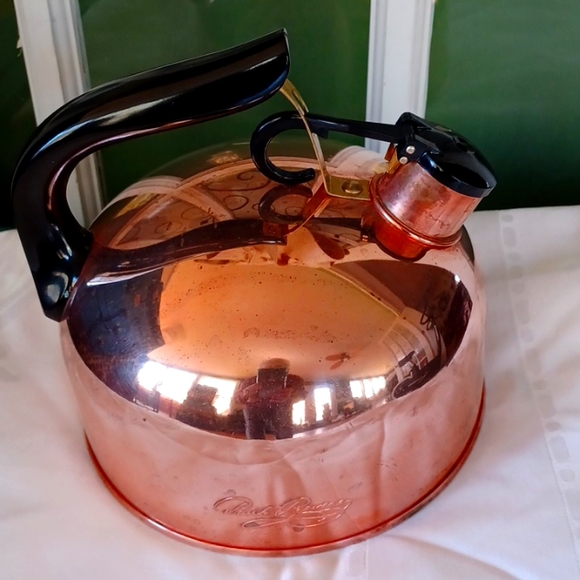 revere ware Kitchen Paul Revere Ware Tea Kettle Solid Copper Poshmark